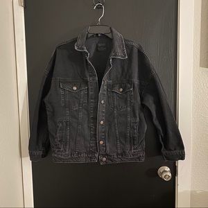 Zara Black denim Jacket